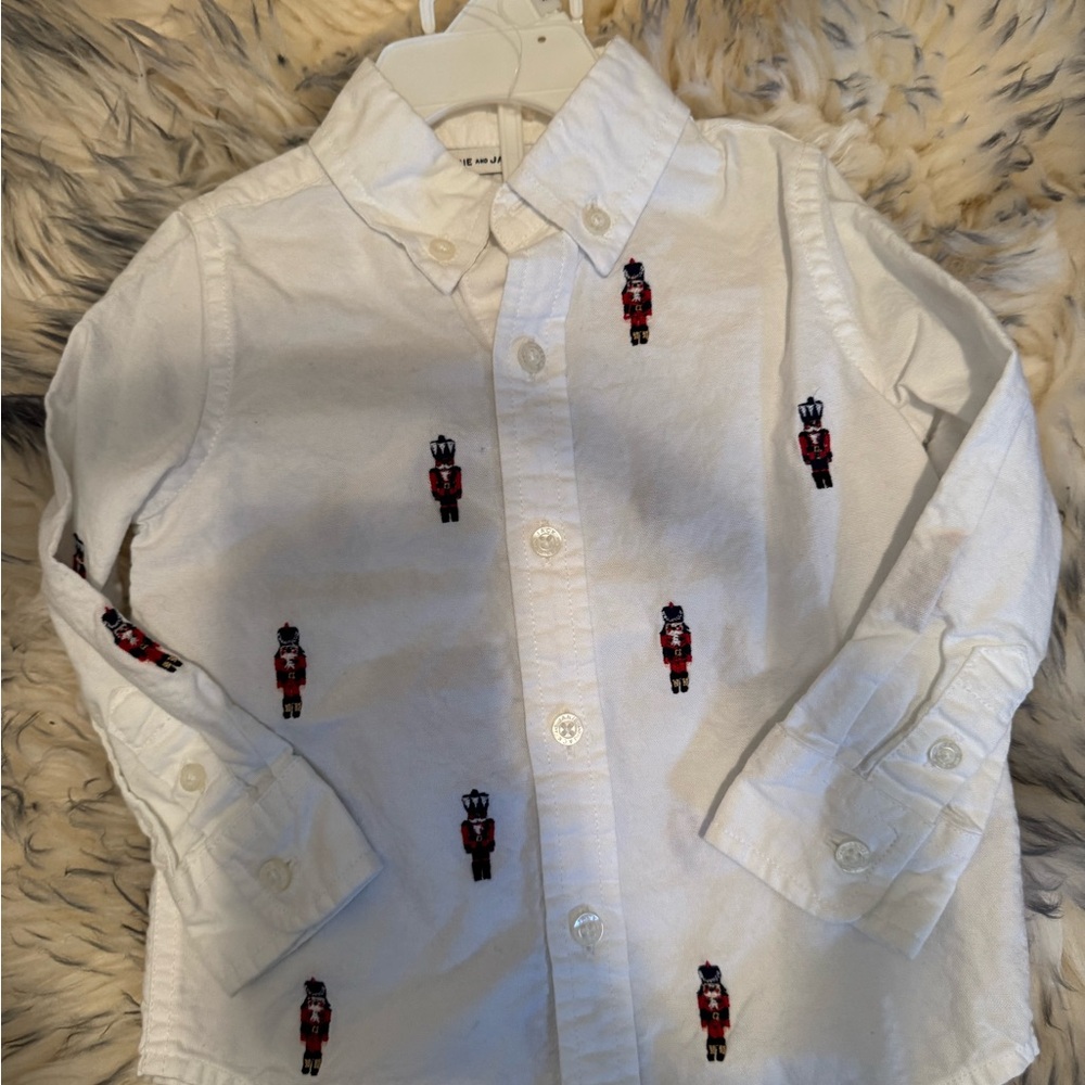 White Nutcracker Kids Shirt
